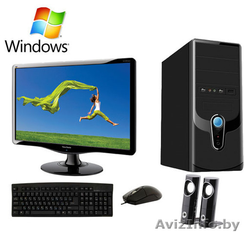 Продам компьютер (2.8Ггц, 1Гб, 320Гб )Новый. Гарантия. Бесплатная доставка. - Изображение #1, Объявление #594559