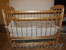 Продам детскую кроватку - маятник с матрасом - Изображение #1, Объявление #946610