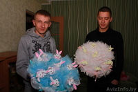 Букеты из мягких игрушек к выписке из Роддома и любому празднику в Светогорске. - Изображение #1, Объявление #1170874