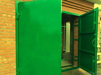 Гаражные металлические ворота с калиткой и без калитки - Изображение #2, Объявление #1637231