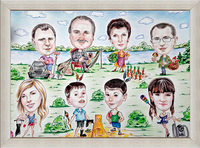 Шарж- на юбилей,свадьбу,выпускной,годовщину  - Изображение #3, Объявление #1668712