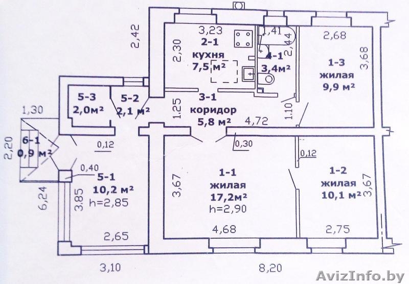 Продаётся кирпичный дом в центре г. Светлогорска со всеми удобствами - Изображение #9, Объявление #1057537