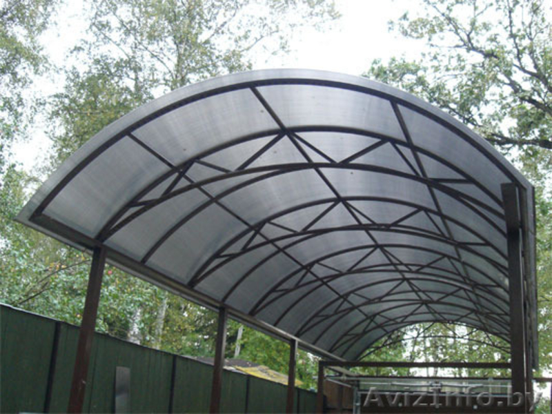 Навес для автомобиля  каркас и комплект - Изображение #3, Объявление #1515127