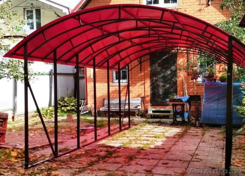 Навес для машины на дачу - Изображение #2, Объявление #1637228