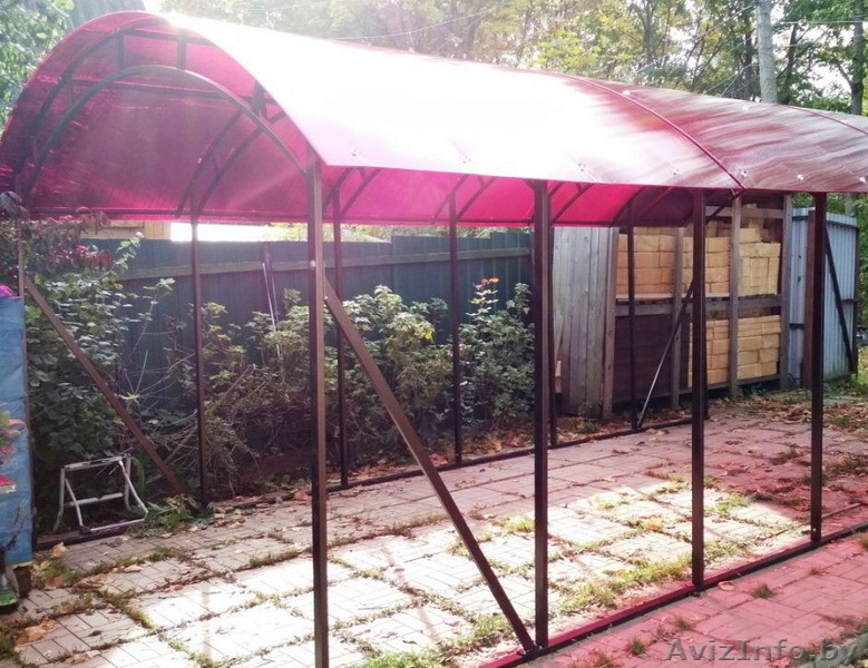 Навес для машины на дачу - Изображение #3, Объявление #1637228